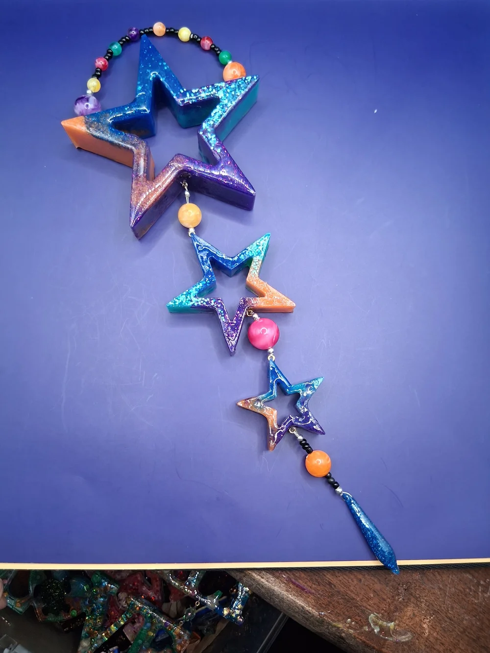 Colorful Star Hanging Wall Decor